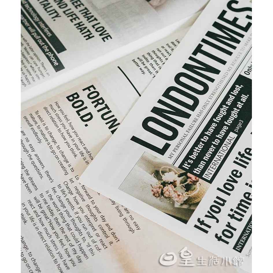 英文報紙 拍照道具 時尚雜風格 報紙 拍照背景 拍攝道具 拍照裝飾擺件 日皇-細節圖6