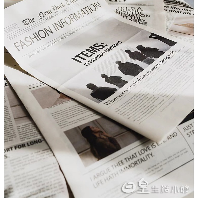 英文報紙 拍照道具 時尚雜風格 報紙 拍照背景 拍攝道具 拍照裝飾擺件 日皇-細節圖8