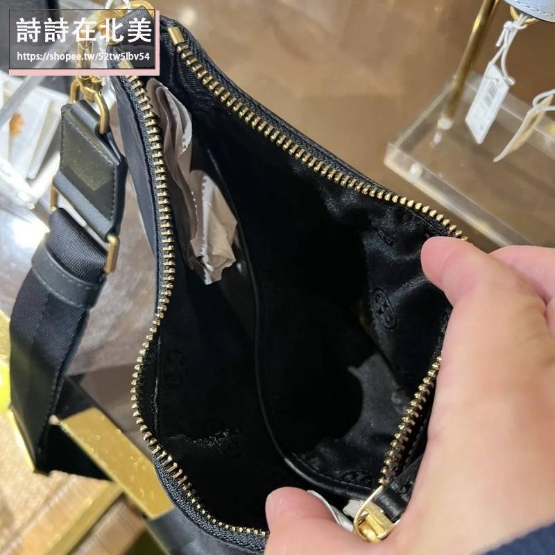 詩詩精品 Tory Burch 包包 斜背包 側背包 水桶包 托特包 手提包 水餃包 單肩包 尼龍帆布防水時尚布包-細節圖8