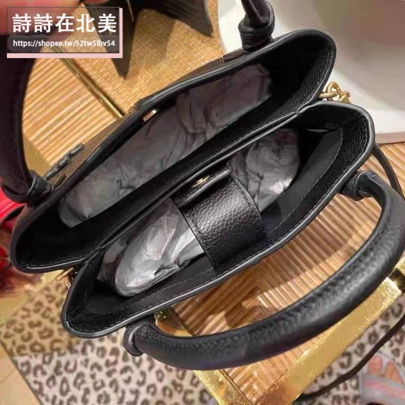 詩詩精品店 tb 包 斜挎包 水桶包 時尚百搭十字紋防刮側背包 單肩包 子母包 斜背包 tb女包 束口迷你水桶包-細節圖8