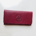 詩詩精品 Tory Burch 皮夾 荔枝紋真皮卡夾 tb長夾 錢包 零錢夾 零錢包 按扣長夾 手拿包 信用卡夾-規格圖10