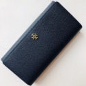 詩詩精品 Tory Burch 皮夾 長夾 錢夾 零錢夾 大鈔夾 暗釦夾 零錢包 證件夾 十字紋防刮長夾 卡片夾 手拿包-規格圖10