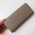 詩詩精品 Tory Burch 皮夾 長夾 錢夾 零錢夾 大鈔夾 暗釦夾 零錢包 證件夾 十字紋防刮長夾 卡片夾 手拿包-規格圖10