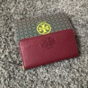 詩詩精品 Tory Burch 皮夾 長夾 時尚百搭 錢包 暗釦錢夾 十字紋防刮多卡位零錢包 女生卡夾 證件夾 手拿包-規格圖11
