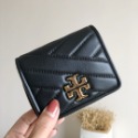 詩詩精品 Tory Burch 皮夾 錢包 小羊皮按扣短夾 零錢包 手拿包 卡包 時尚百搭 千元鈔票夾 多卡位零錢夾-規格圖11