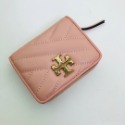詩詩精品 Tory Burch 皮夾 錢包 小羊皮按扣短夾 零錢包 手拿包 卡包 時尚百搭 千元鈔票夾 多卡位零錢夾-規格圖11