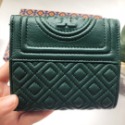 詩詩精品 Tory Burch 皮夾 零錢包 小羊皮菱格錢夾 短夾 零錢夾 暗釦卡夾 錢包 拉鏈長夾 多功能信用卡夾-規格圖11