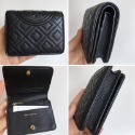 詩詩精品 Tory Burch 皮夾 短夾 小羊皮菱格按扣夾 零錢包 手拿包 卡包 時尚百搭 千元鈔票夾 多卡位零錢夾-規格圖11