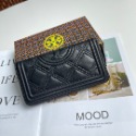 詩詩精品 Tory Burch 皮夾 長夾 手拿包 時尚百搭 錢包 小羊皮菱格鈔票夾 拉鏈卡夾 證件夾 多卡位零錢夾-規格圖11