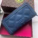 詩詩精品 Tory Burch 皮夾 長夾 手拿包 時尚百搭 錢包 小羊皮菱格鈔票夾 拉鏈卡夾 證件夾 多卡位零錢夾-規格圖11