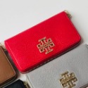 詩詩精品 Tory Burch 皮夾 長夾 錢包 時尚百搭 荔枝紋牛皮大logo零錢包 tb長夾 手拿包 證件夾 拉鏈夾-規格圖11
