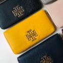 詩詩精品 Tory Burch 皮夾 長夾 錢包 時尚百搭 荔枝紋牛皮大logo零錢包 tb長夾 手拿包 證件夾 拉鏈夾-規格圖11