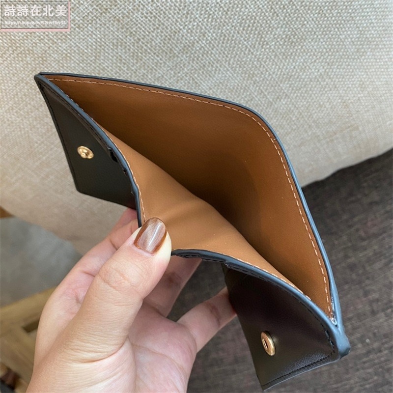 詩詩精品 Tory Burch 皮夾 LEE真皮防刮短夾 鈔票夾 多功能信用卡夾 錢包 時尚百搭 零錢夾 手拿包 證件夾-細節圖4