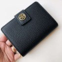 詩詩精品 Tory Burch 皮夾 中夾  鈔票夾 十字紋防刮中夾 鈔票夾 暗釦對折錢夾 多卡位信用卡夾 手拿包-規格圖11