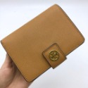 詩詩精品 Tory Burch 皮夾 中夾  鈔票夾 十字紋防刮中夾 鈔票夾 暗釦對折錢夾 多卡位信用卡夾 手拿包-規格圖11