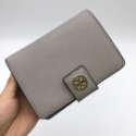 詩詩精品 Tory Burch 皮夾 中夾  鈔票夾 十字紋防刮中夾 鈔票夾 暗釦對折錢夾 多卡位信用卡夾 手拿包-規格圖11