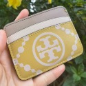 詩詩精品 Tory Burch 卡夾 卡片夾 名片夾 證件夾 信用卡夾 tb皮夾 零錢包 迷你牛皮壓花撞色卡包 鈔票夾-規格圖9