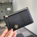 詩詩精品 Tory Burch 皮夾 卡夾 卡包 證件夾 時尚百搭 荔枝紋真皮卡夾 零錢夾 拉鏈袋 卡片夾 名片夾-規格圖11