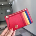 詩詩精品 Tory Burch 皮夾 卡夾 卡包 證件夾 時尚百搭 荔枝紋真皮卡夾 零錢夾 拉鏈袋 卡片夾 名片夾-規格圖11