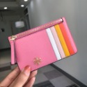詩詩精品 Tory Burch 皮夾 卡夾 卡包 證件夾 時尚百搭 荔枝紋真皮卡夾 零錢夾 拉鏈袋 卡片夾 名片夾-規格圖11