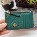 詩詩精品 Tory Burch 皮夾 卡片夾 證件夾 零錢包 手拿包 拉鏈卡夾 錢包 信用卡夾 名片夾 真皮菱格卡包-規格圖11