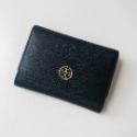 詩詩精品 Tory Burch 皮夾 中夾 零錢包 三折釦式錢夾 錢包 十字紋防刮卡夾 大容量鈔票夾 證件夾-規格圖11