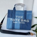 詩詩精品店 Marc Jacobs 包包 托特包 單肩包 斜挎包 牛仔拼布購物袋 側背包 手提包 肩背包 大容量媽咪包-規格圖11
