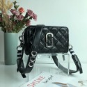詩詩精品店 Marc Jacobs 包包 相機包 斜挎包 雙拉鏈肩背包 單肩包 油蠟皮菱格側背包 小方包 斜背包 胸包-規格圖11