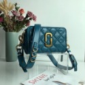 詩詩精品店 Marc Jacobs 包包 相機包 斜挎包 雙拉鏈肩背包 單肩包 油蠟皮菱格側背包 小方包 斜背包 胸包-規格圖11