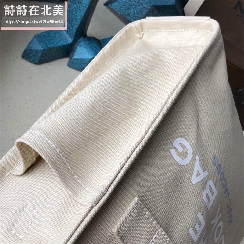 詩詩精品店 Marc Jacobs 包包 斜挎包 THE 帆布包 單肩包 布包 側背包 斜背包 大容量肩背包 背帶可調節-細節圖8