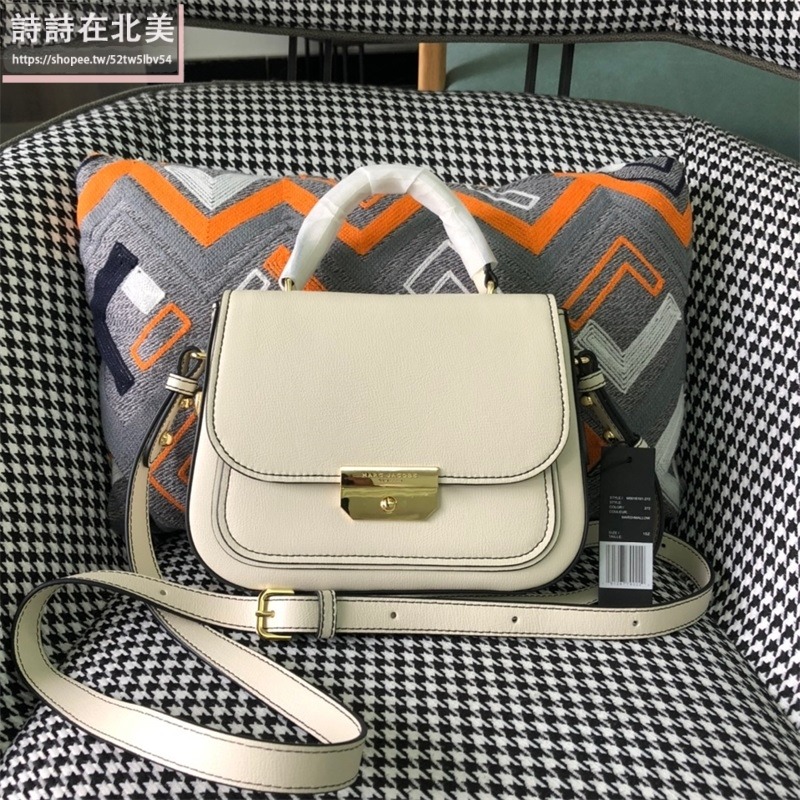 詩詩精品店 Marc Jacobs 包包 馬鞍包 斜挎包 十字紋防刮側背包 單肩包 肩背包 斜背包 手提包 手腕包-細節圖5