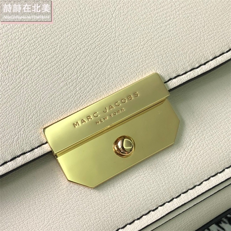 詩詩精品店 Marc Jacobs 包包 馬鞍包 斜挎包 十字紋防刮側背包 單肩包 肩背包 斜背包 手提包 手腕包-細節圖9