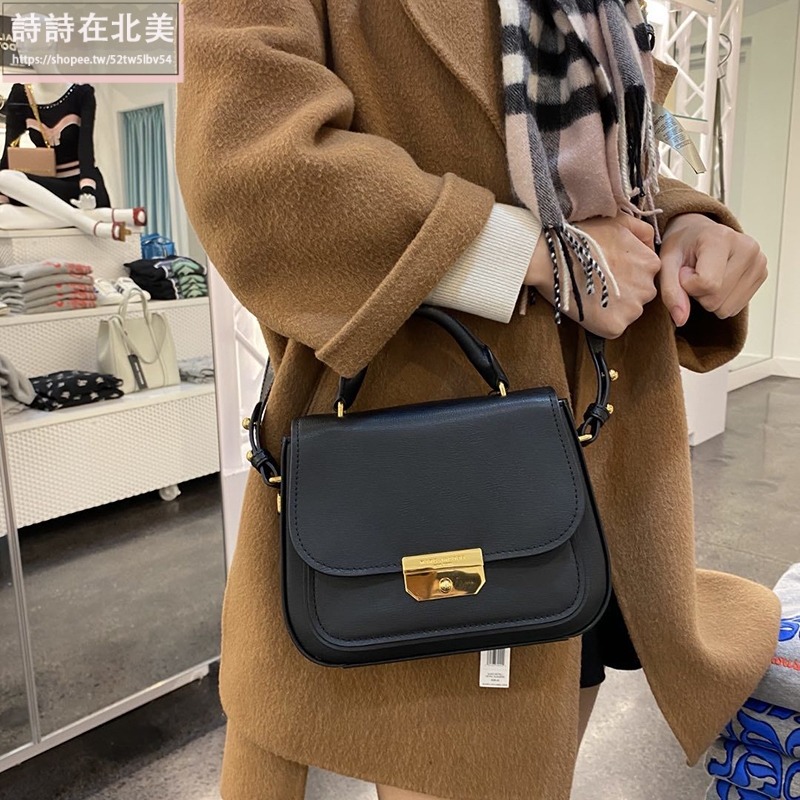 詩詩精品店 Marc Jacobs 包包 馬鞍包 斜挎包 十字紋防刮側背包 單肩包 肩背包 斜背包 手提包 手腕包-細節圖10