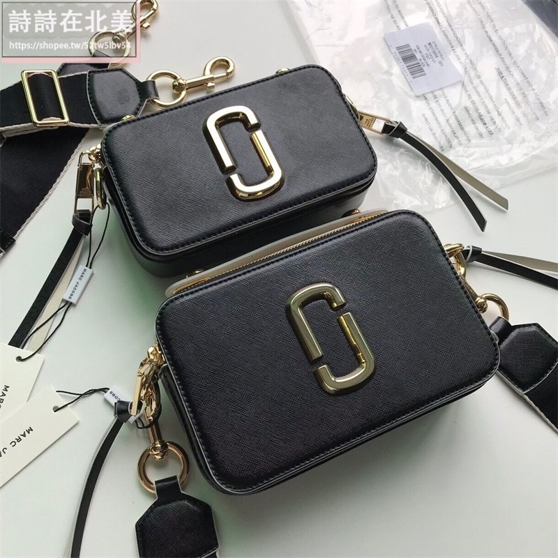 詩詩精品店 Marc Jacobs 包包 相機包 單肩包 手提包 肩背包 mj相機包 斜挎包 十字紋防刮側背包 手機包-細節圖6