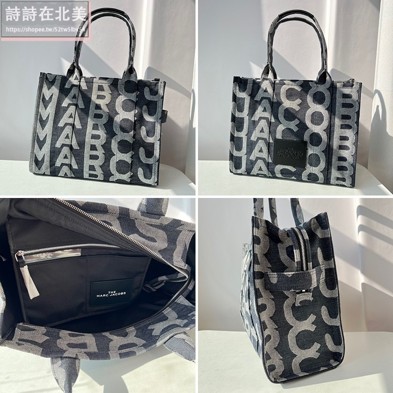 詩詩精品店 Marc Jacobs 包包 托特包 手提包 枕頭包 波士頓包 側背包 帆布托特包 手提袋 旅行包 肩背包-細節圖10
