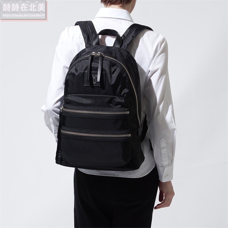 詩詩精品店 Marc Jacobs 包包 後背包 雙肩包 手提袋 大容量背包 帆布包 手提包 肩背包 電腦包 尼龍後背包-細節圖2