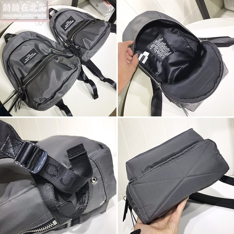 詩詩精品店 Marc Jacobs 包包 後背包 雙肩包 手提袋 大容量背包 帆布包 手提包 肩背包 電腦包 尼龍後背包-細節圖11