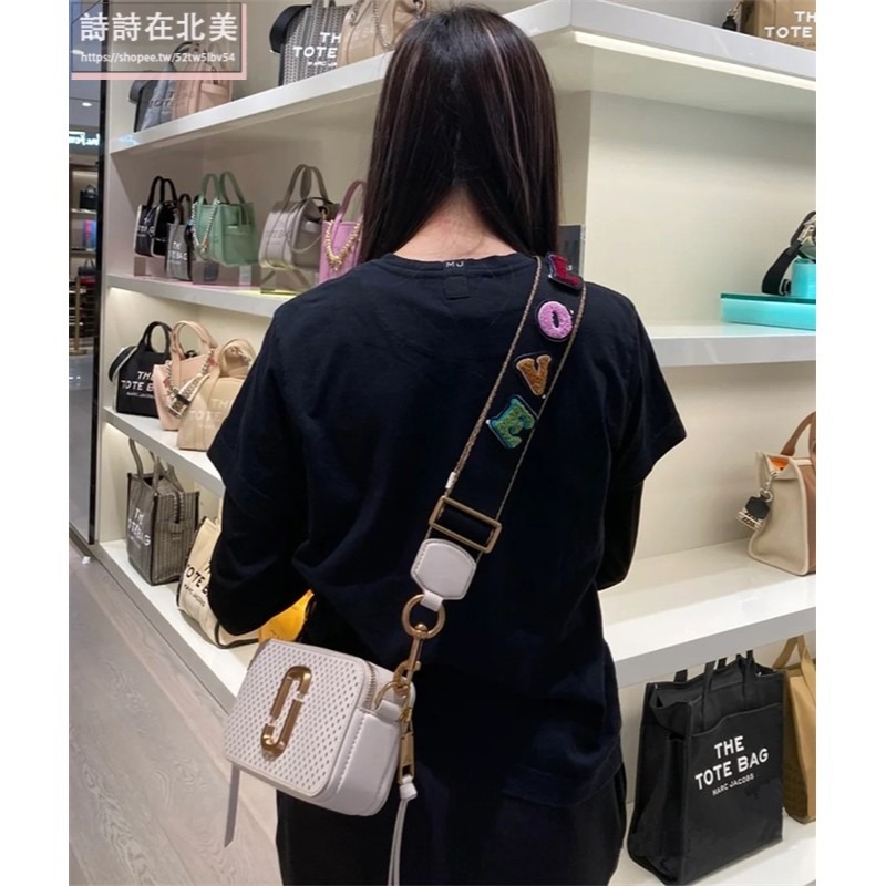 詩詩精品店 Marc Jacobs 包包 相機包 單肩包 斜挎包 肩背包 編織側背包 胸包 斜背包 小方包 側包-細節圖2