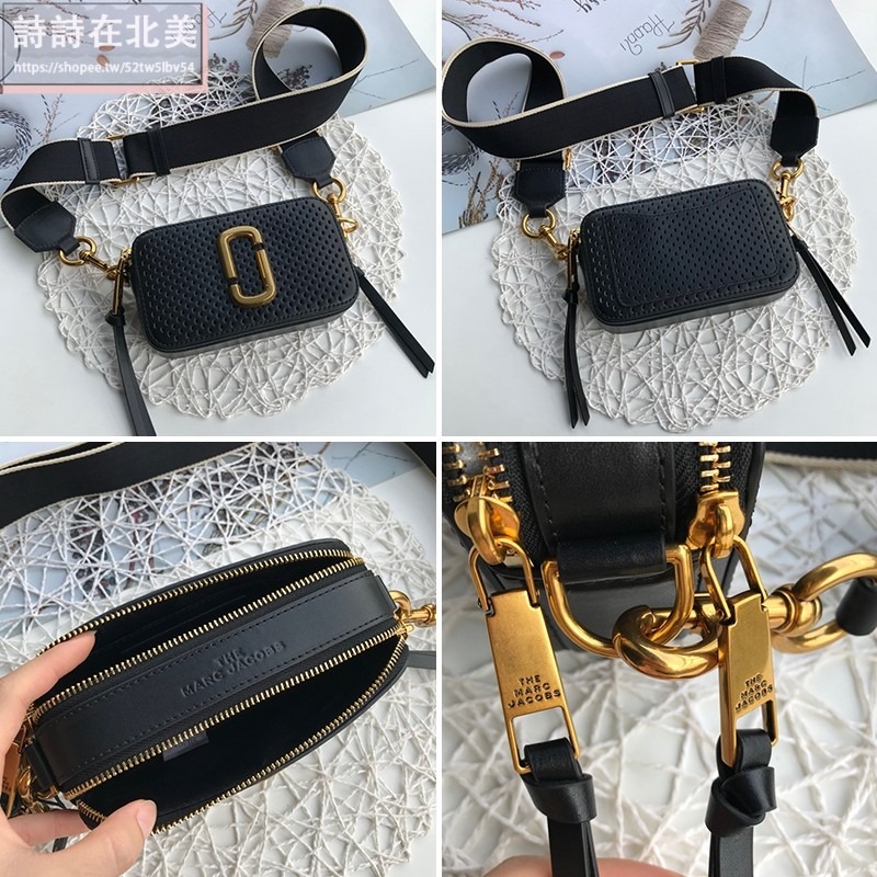 詩詩精品店 Marc Jacobs 包包 相機包 單肩包 斜挎包 肩背包 編織側背包 胸包 斜背包 小方包 側包-細節圖8