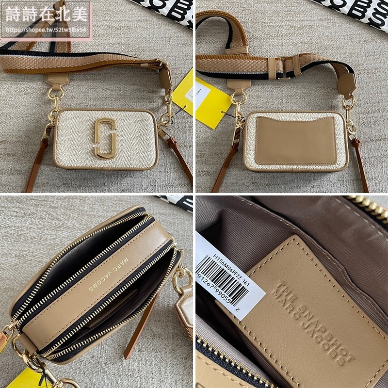 詩詩精品店 Marc Jacobs 包包 相機包 單肩包 斜挎包 肩背包 編織側背包 胸包 斜背包 小方包 側包-細節圖11