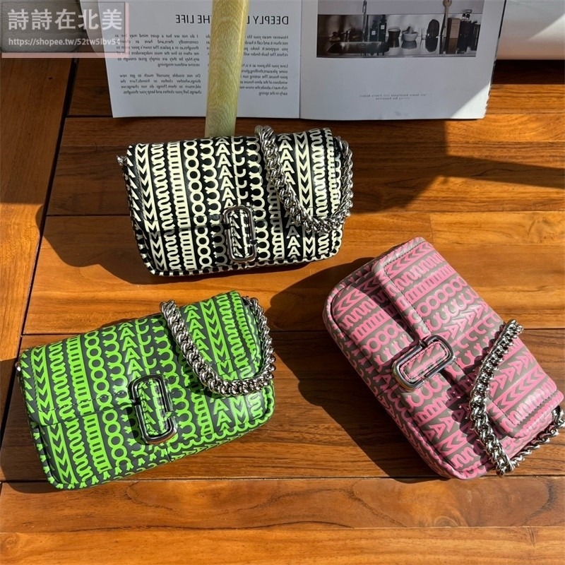 詩詩精品店 Marc Jacobs 包包 鏈條包 側背包 斜挎包 托特包 手提包 翻蓋包 水桶包 相機包 斜背包-細節圖10