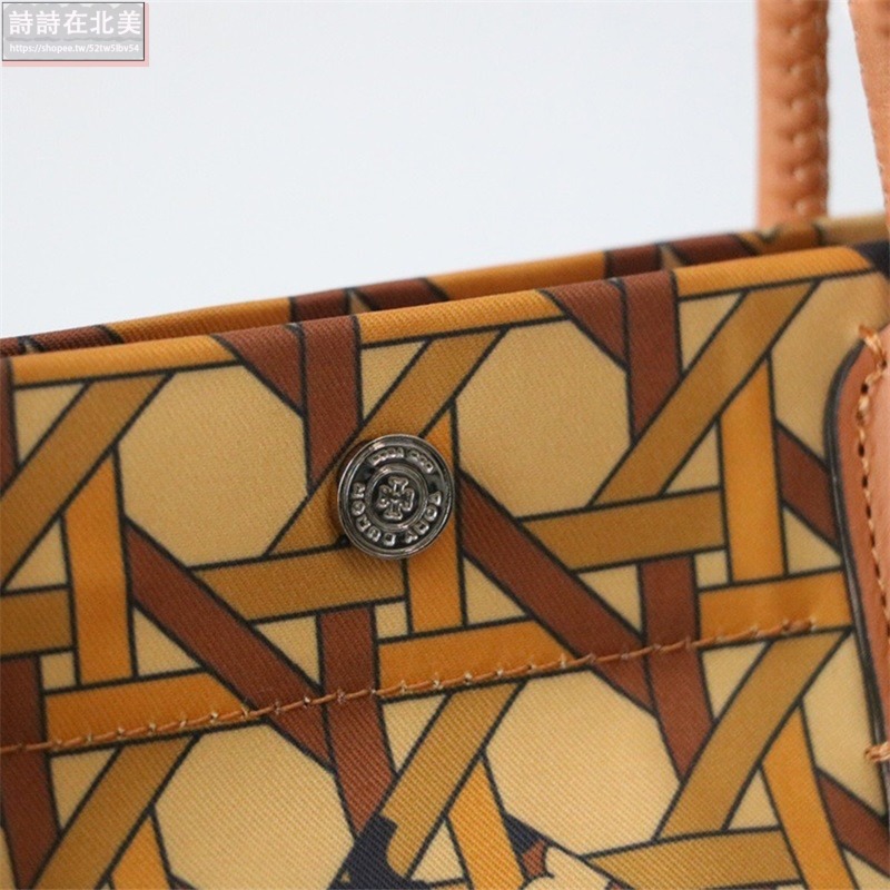 詩詩精品 Tory Burch 包包 斜背包 側背包 水桶包 托特包 手提包 水餃包 單肩包 尼龍帆布防水時尚布包-細節圖9