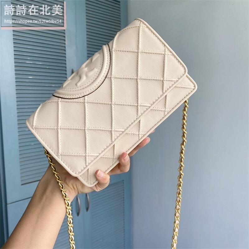詩詩精品 Tory Burch 包包 鏈條包 單肩包 woc 側背包 晚宴包 斜背包 肩背包 斜挎包 手拿包-細節圖4