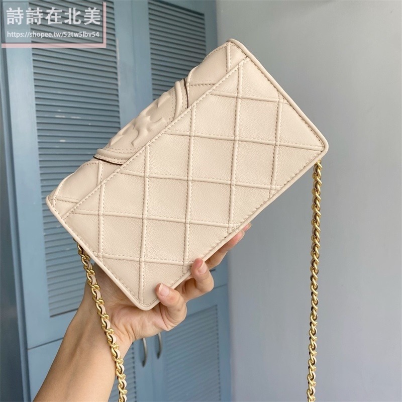 詩詩精品 Tory Burch 包包 鏈條包 單肩包 woc 側背包 晚宴包 斜背包 肩背包 斜挎包 手拿包-細節圖5