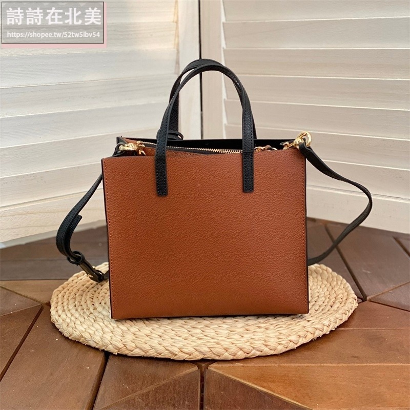 詩詩精品店 Marc Jacobs 包包 托特包 斜挎包 荔枝紋真皮肩背包 手提包 側背包 單肩包 斜背包 真皮托特包-細節圖4