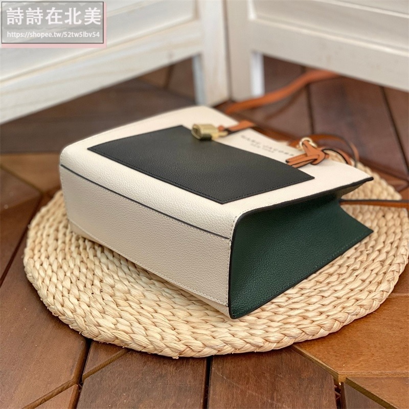 詩詩精品店 Marc Jacobs 包包 托特包 斜挎包 荔枝紋真皮肩背包 手提包 側背包 單肩包 斜背包 真皮托特包-細節圖8