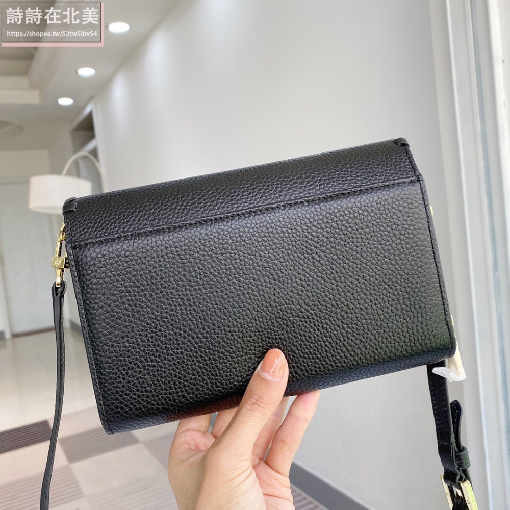 詩詩精品 Tory Burch 包包 包包 woc 單肩包 晚宴包 手拿包 斜挎包 牛皮側背包 信封包 肩背包 手機包-細節圖2