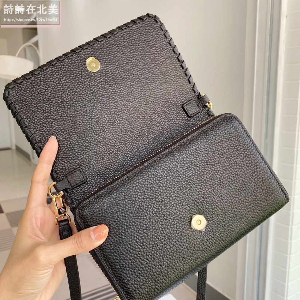 詩詩精品 Tory Burch 包包 包包 woc 單肩包 晚宴包 手拿包 斜挎包 牛皮側背包 信封包 肩背包 手機包-細節圖3