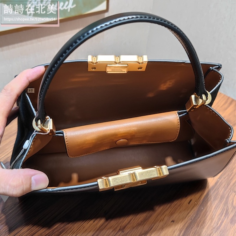 詩詩精品 Tory Burch 包包 手提包 單肩包 斜挎包 真皮側背包 大容量肩背包 腋下包 手提袋 托特包 斜背包-細節圖4