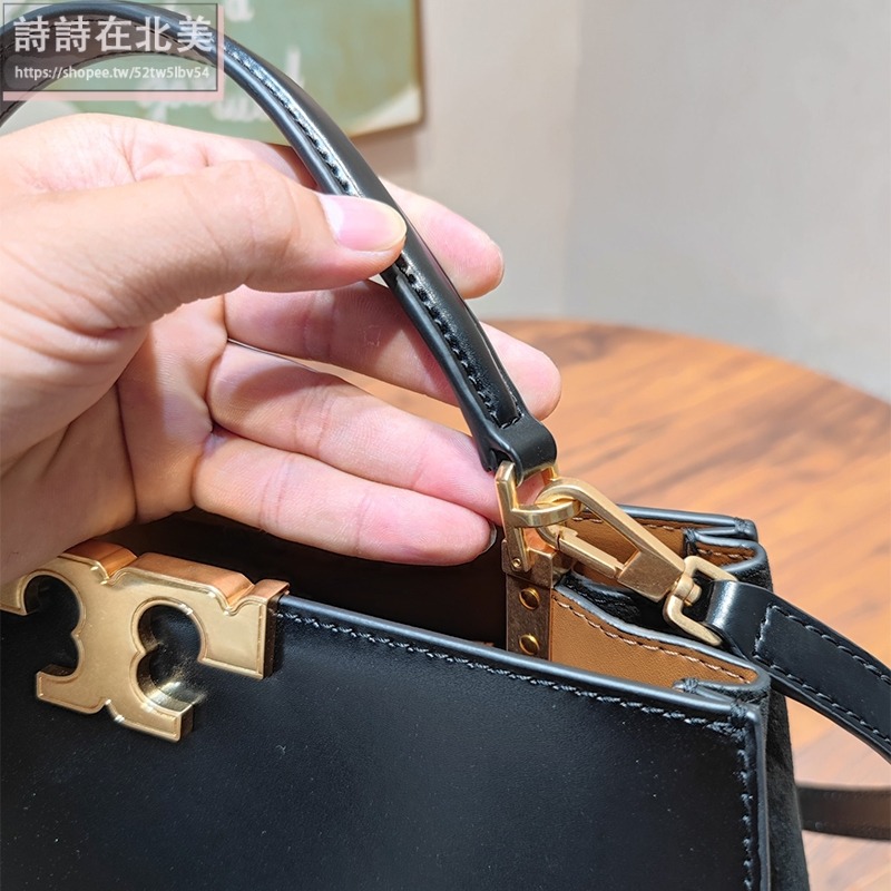 詩詩精品 Tory Burch 包包 手提包 單肩包 斜挎包 真皮側背包 大容量肩背包 腋下包 手提袋 托特包 斜背包-細節圖7